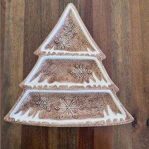 Martha Stewart Christmas Tree Serving Platter